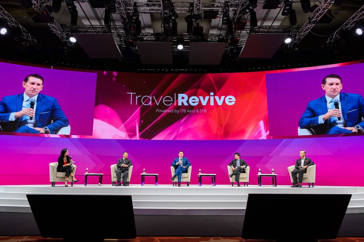 Triển lãm du lịch Travel Revive do Tổng cục Du lịch Singapore phối hợp cùng Messe Berlin tổ chức, diễn ra ngày 25 và 26/11. Ảnh: ITB Asia.